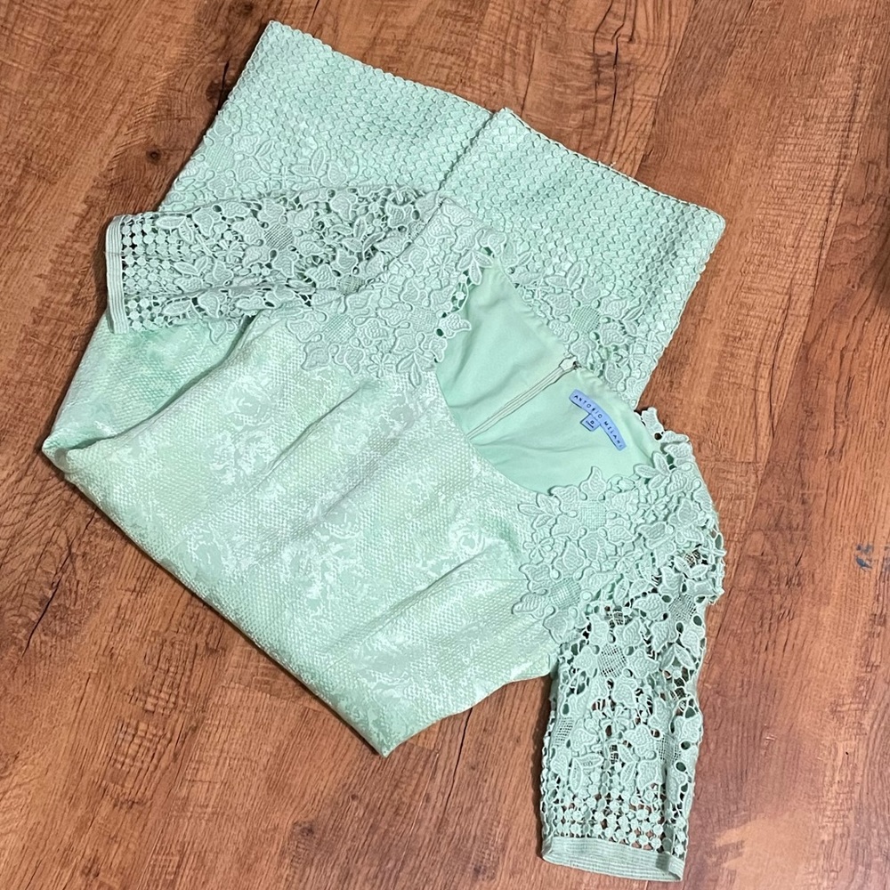 Antonio Melani Mint Green MIDI Dress - Picture 11 of 16